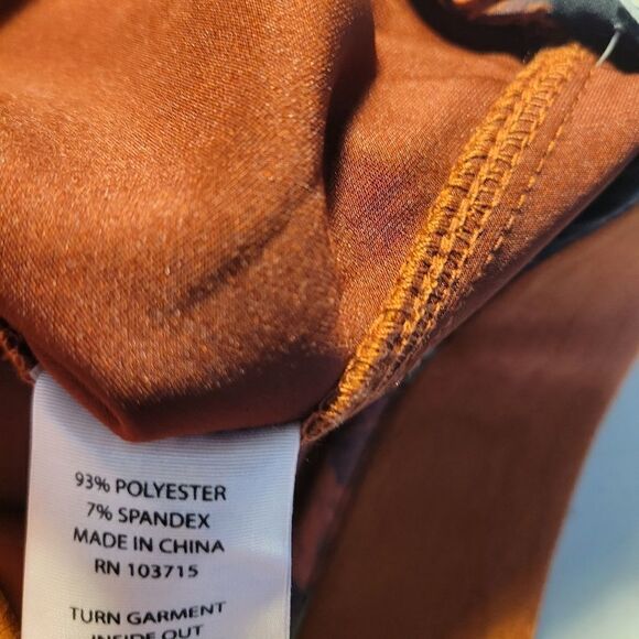 "Nanette Lepore" Woman's pants Size: large spice color tapered,soft material NWT - Picture 6 of 7